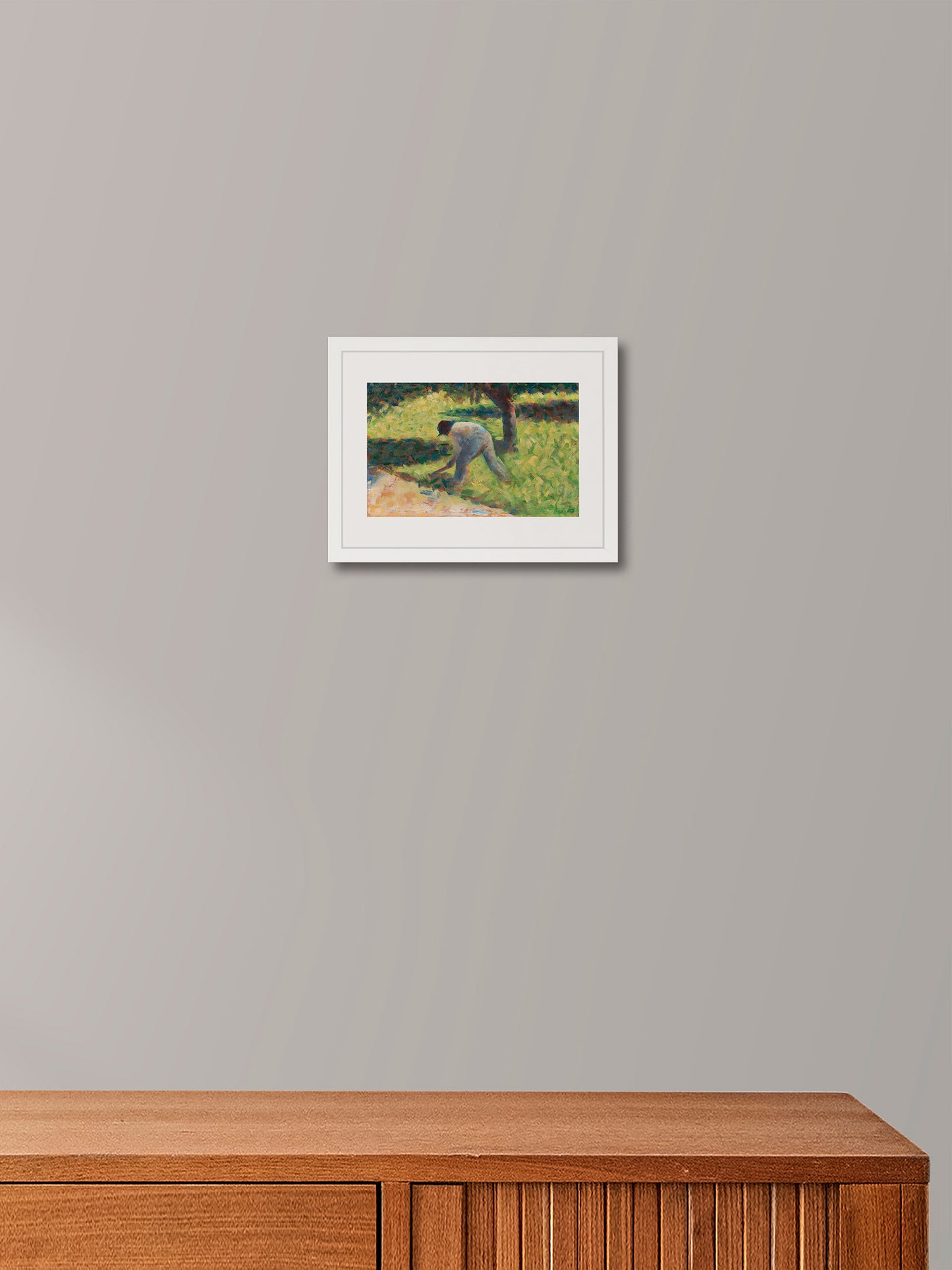 Çapalı Köylü - Georges Seurat