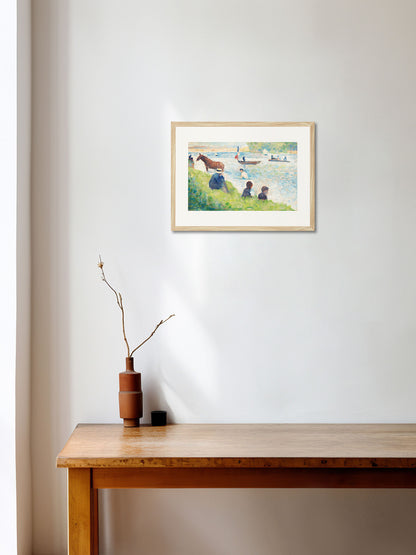 At ve Tekneler - Georges Seurat