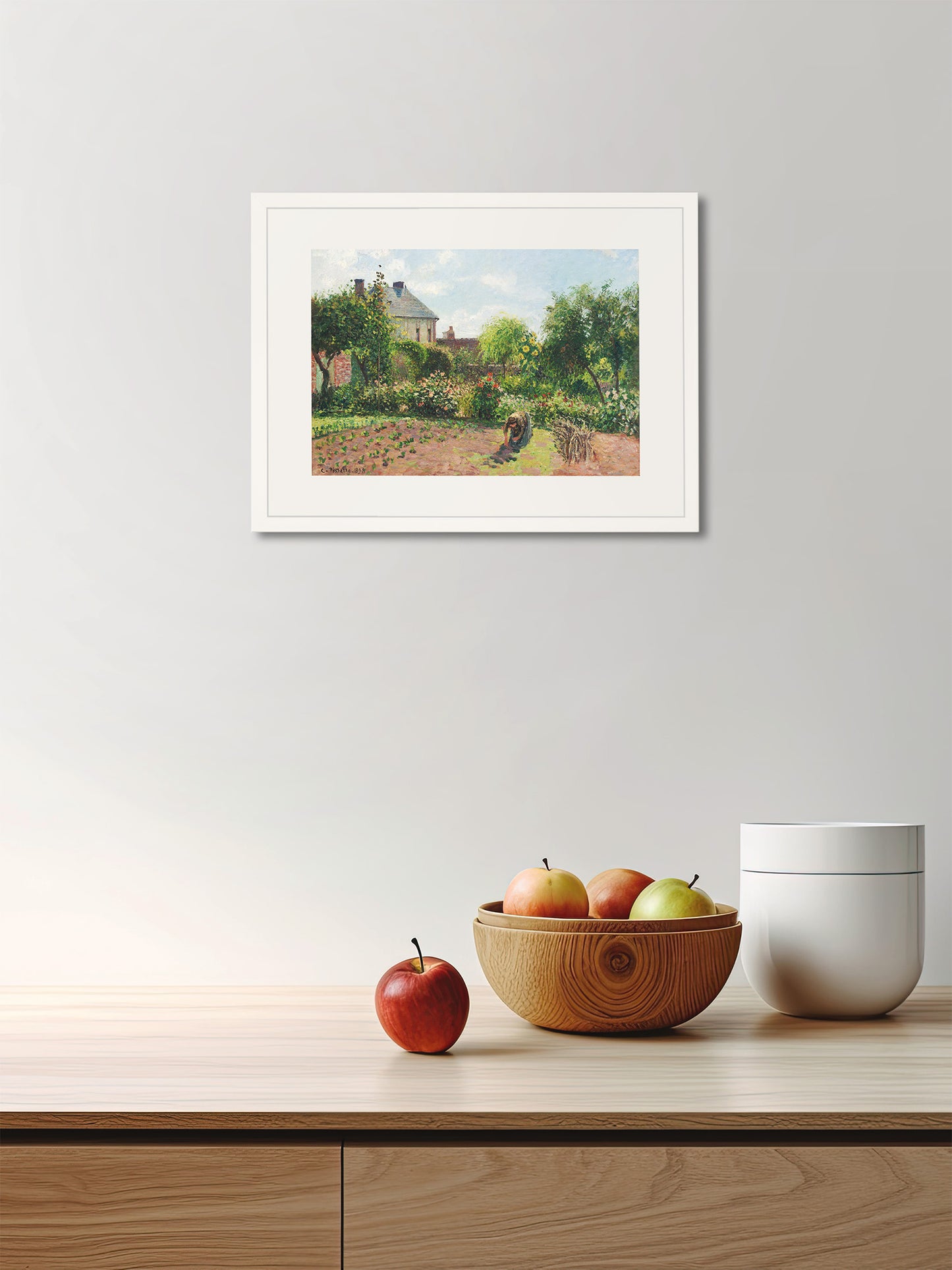 Sanatçının Bahçesi - Camille Pissarro
