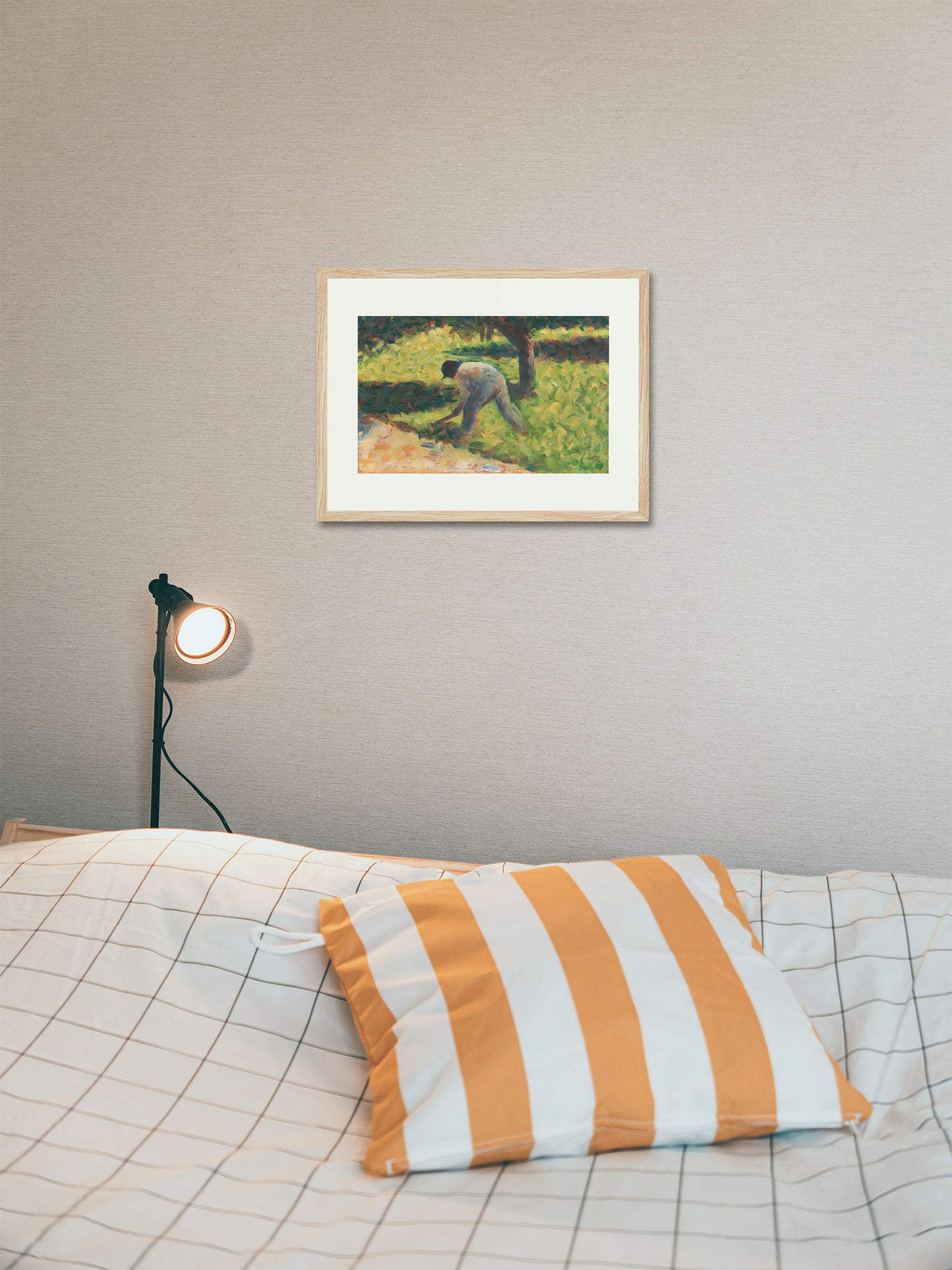 Çapalı Köylü - Georges Seurat