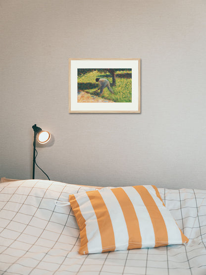 Çapalı Köylü - Georges Seurat
