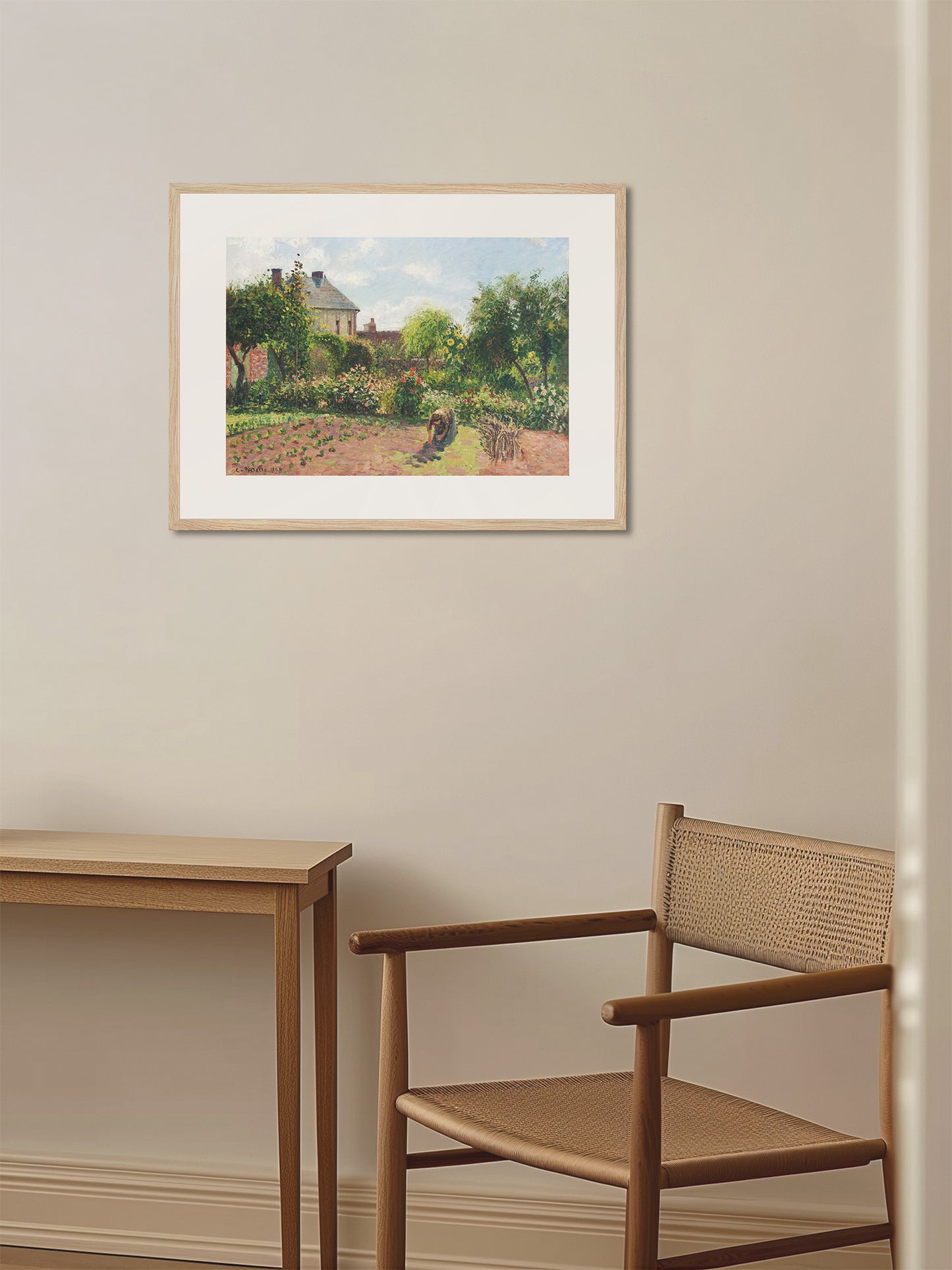 Sanatçının Bahçesi - Camille Pissarro