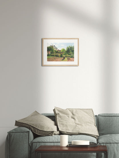 Sanatçının Bahçesi - Camille Pissarro