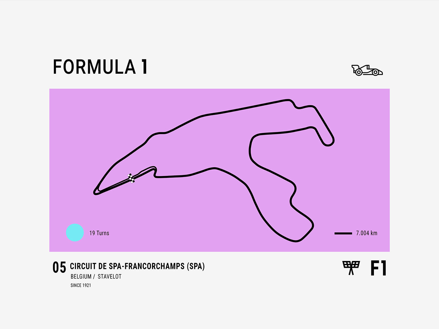F1 Belgium - ARTKÖY STUDIO