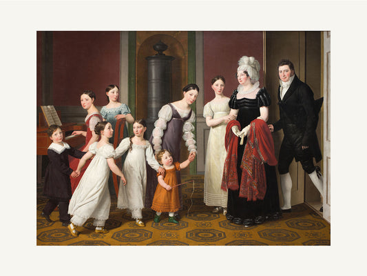 Nathanson Ailesi - Christoffer Wilhelm Eckersberg