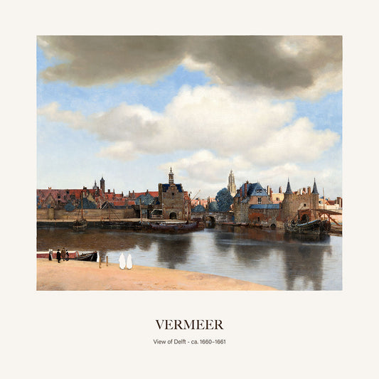Delft Manzarası - Johannes Vermeer