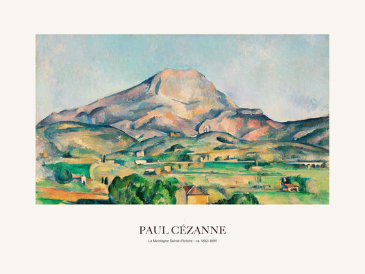 Sainte Victoire Dağı - Paul Cézanne