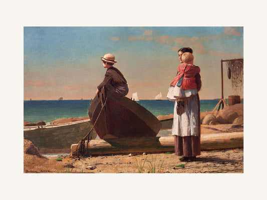 Babamı Beklerken - Winslow Homer