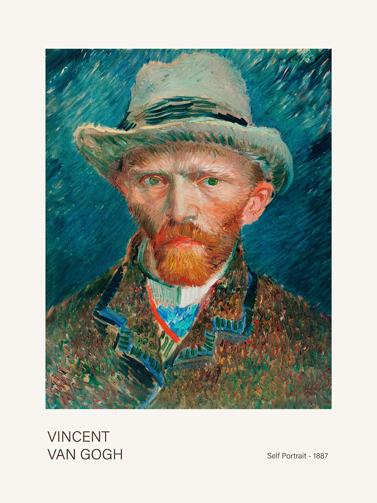 Otoportre 1887 - Vincent van Gogh