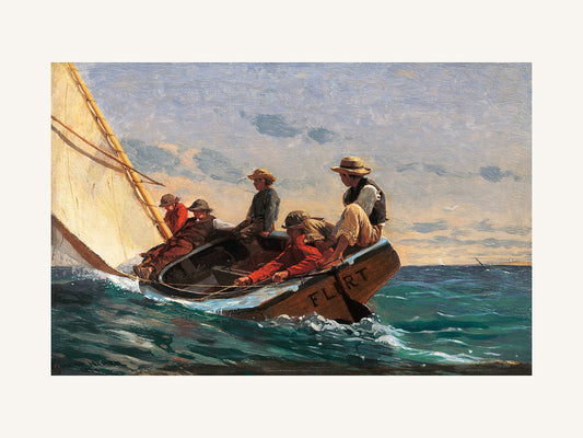Yelkenli Tekne - Winslow Homer