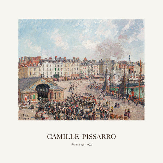 Balık Pazarı - Camille Pissarro