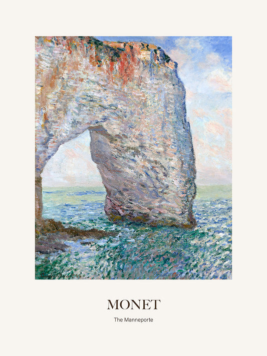 Etretat Yakınında Manneporte - Claude Monet