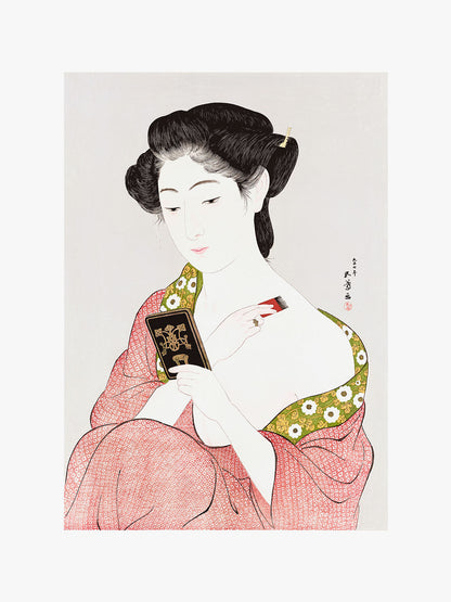 Makyaj Yapan Japon Kadın - Goyo Hashiguchi