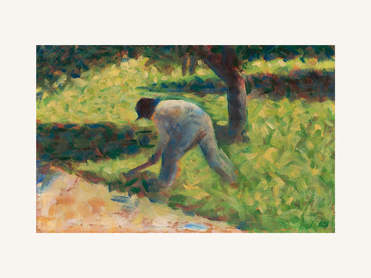 Çapalı Köylü - Georges Seurat