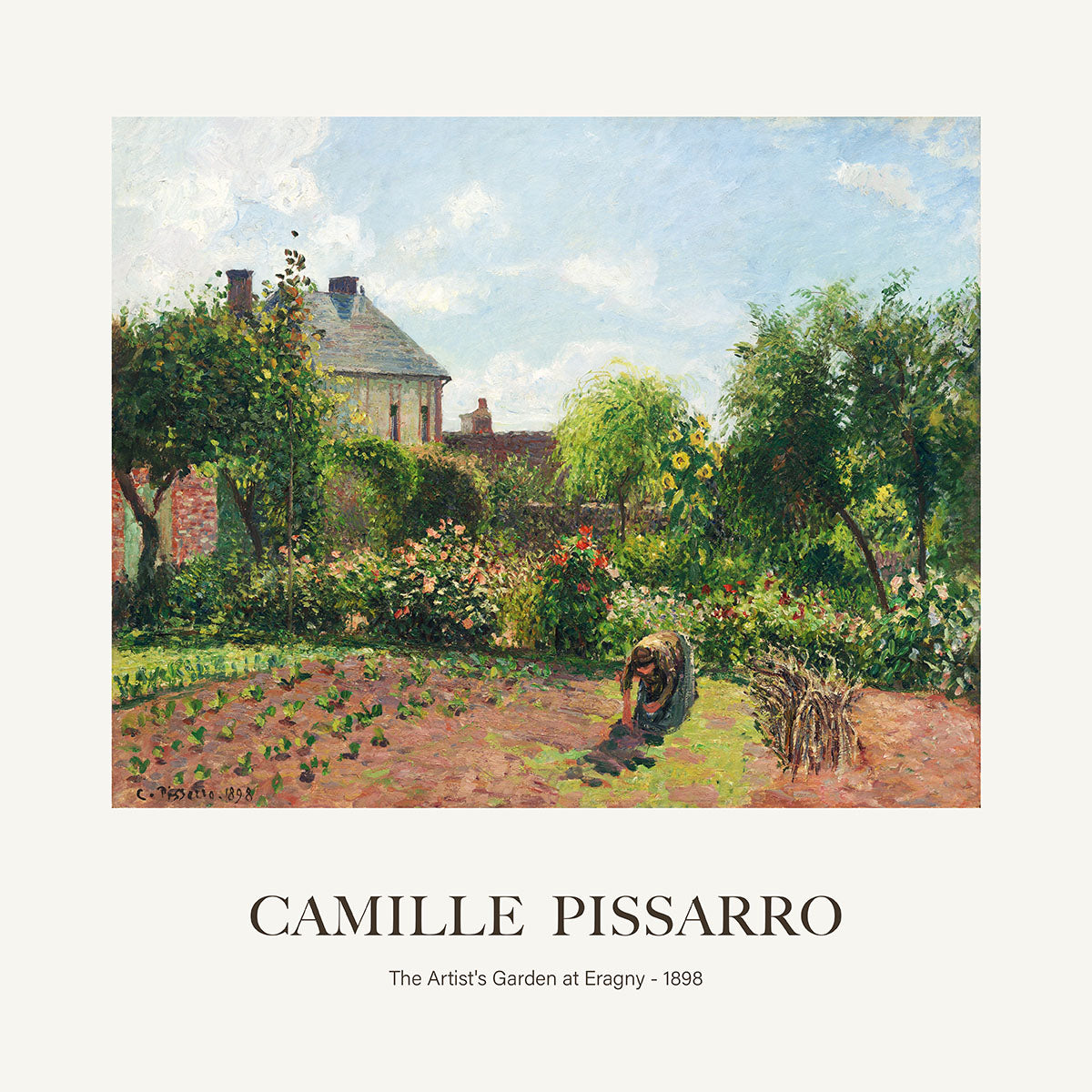 Sanatçının Bahçesi - Camille Pissarro