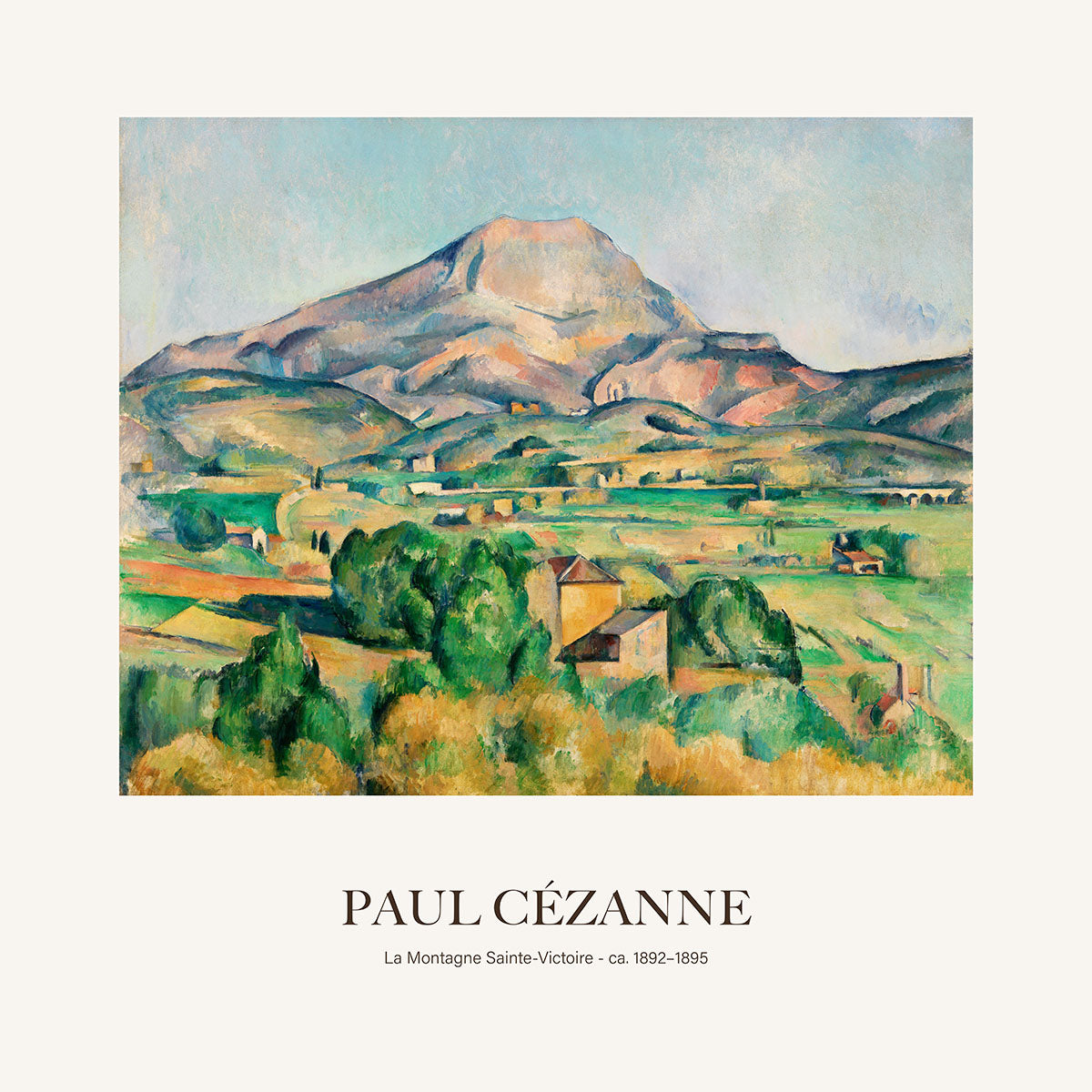 Sainte Victoire Dağı - Paul Cézanne
