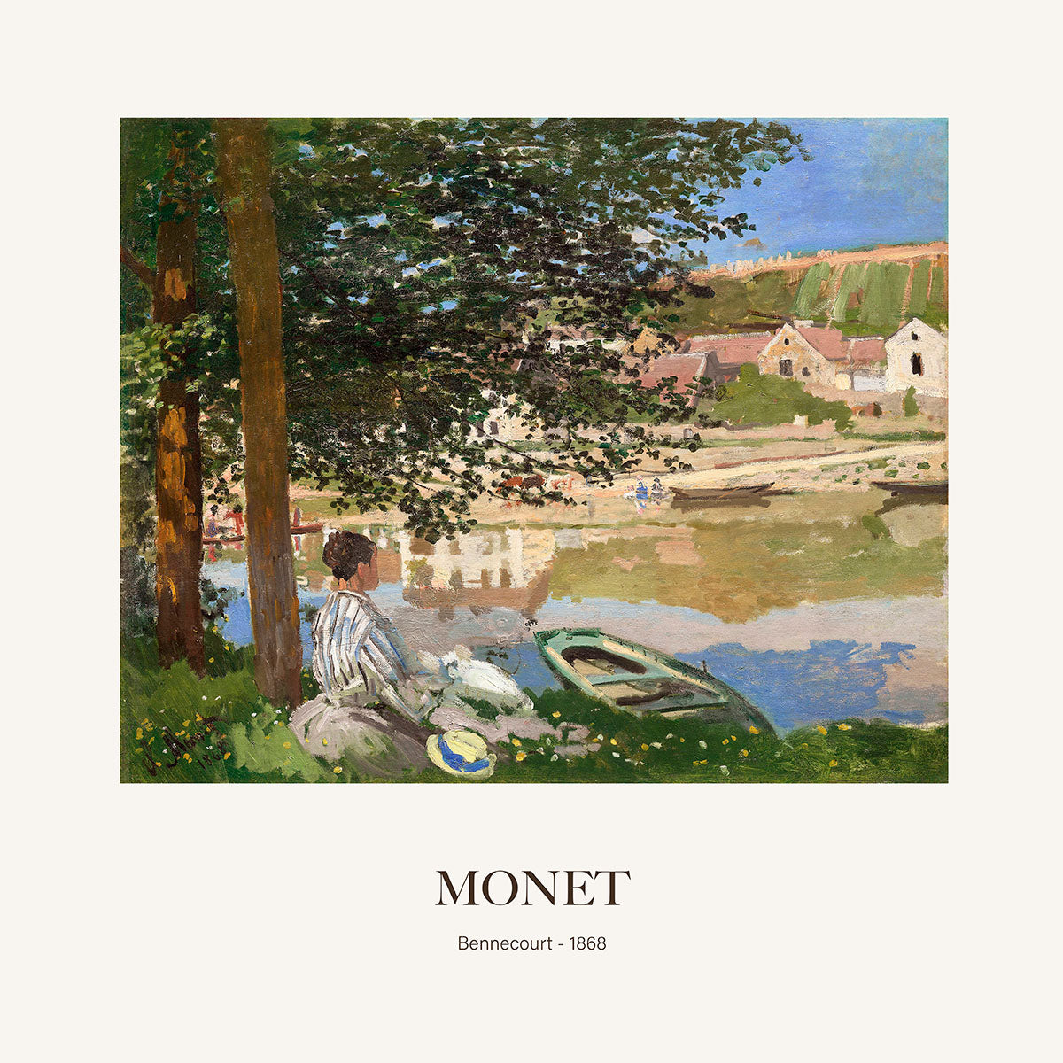 Bennecourt - Claude Monet