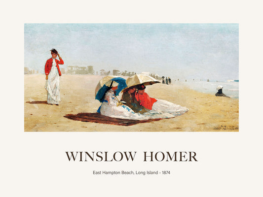 Doğu Hampton Sahili - Winslow Homer