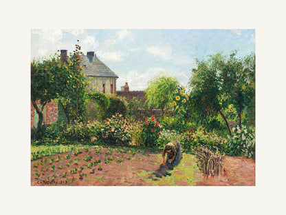 Sanatçının Bahçesi - Camille Pissarro