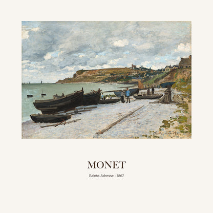 Sainte Adresse - Claude Monet