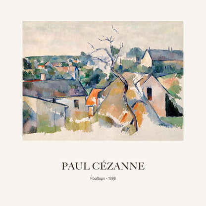Çatılar - Paul Cézanne