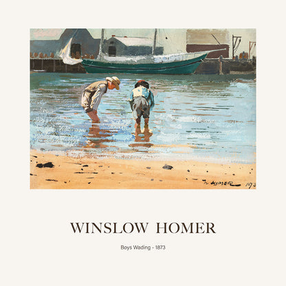 Çocuklar Suda Oynuyor - Winslow Homer