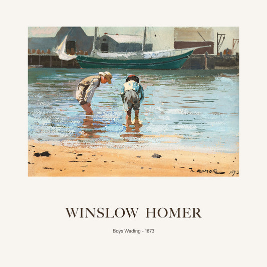 Çocuklar Suda Oynuyor - Winslow Homer