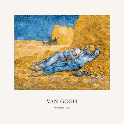Siesta - Vincent van Gogh