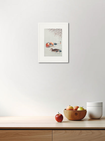 Mandarin Ördekleri - Ohara Koson