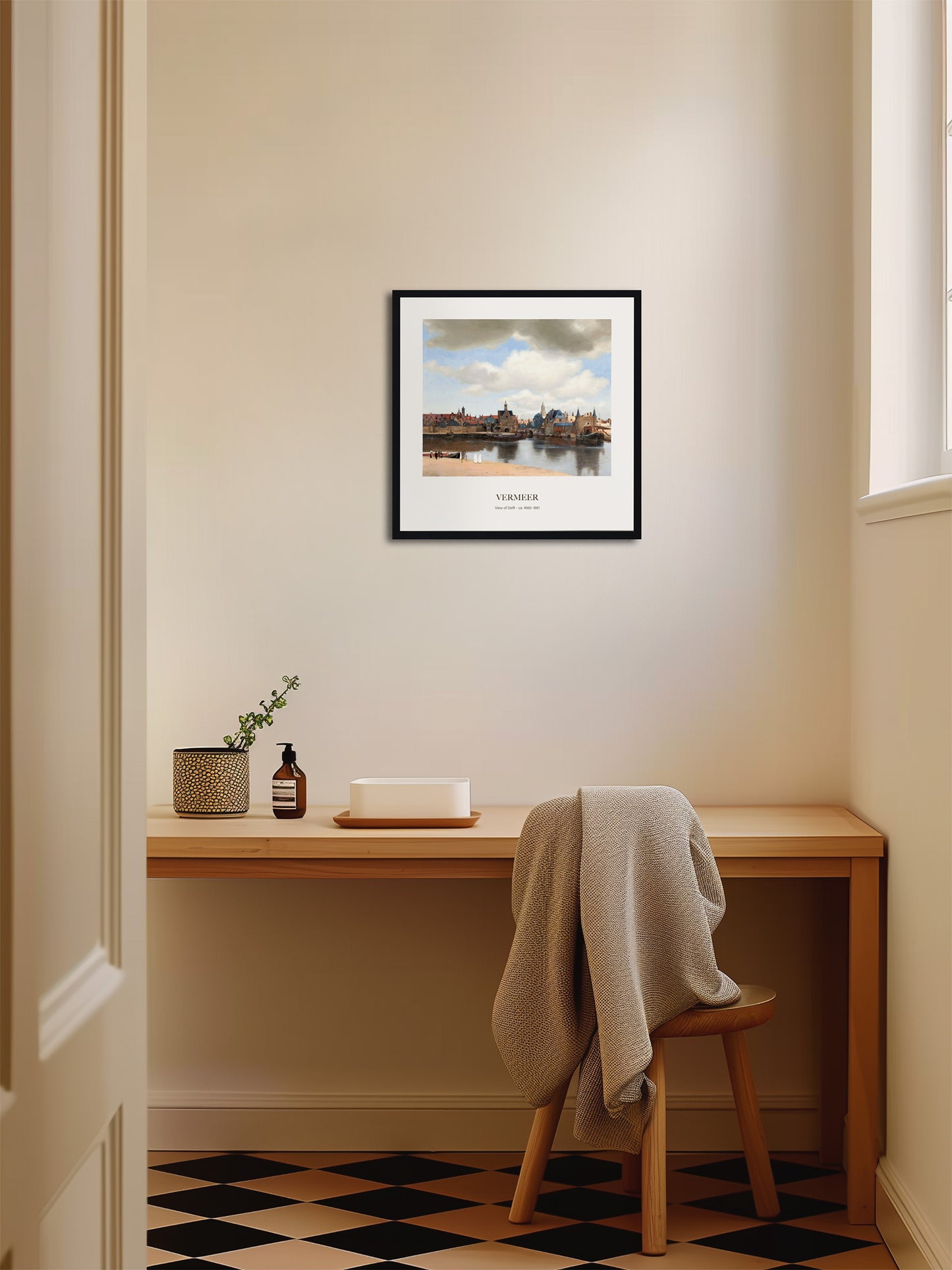 Delft Manzarası - Johannes Vermeer