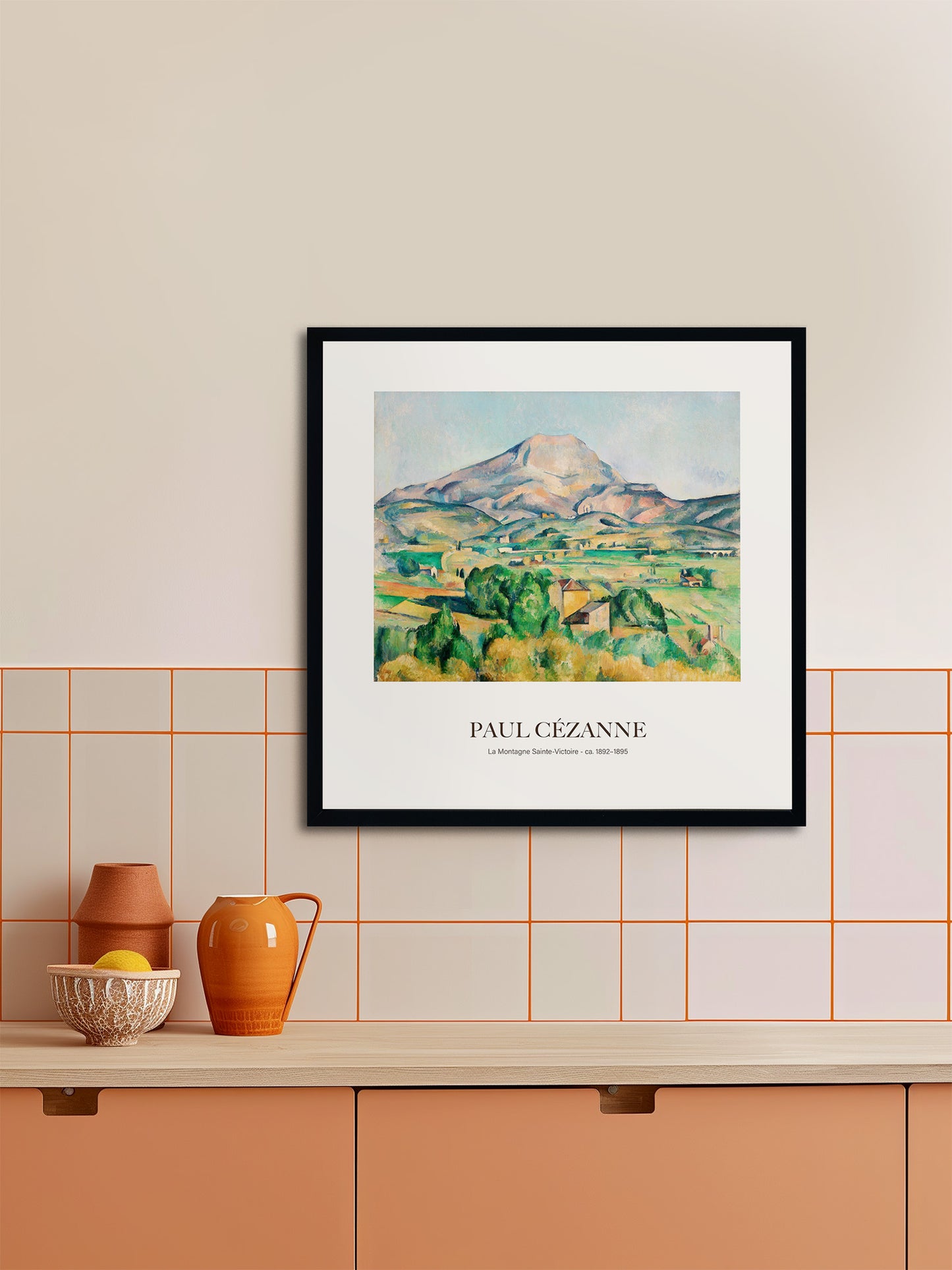 Sainte Victoire Dağı - Paul Cézanne