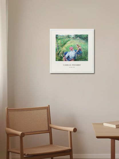 Köylü Kızları - Camille Pissarro
