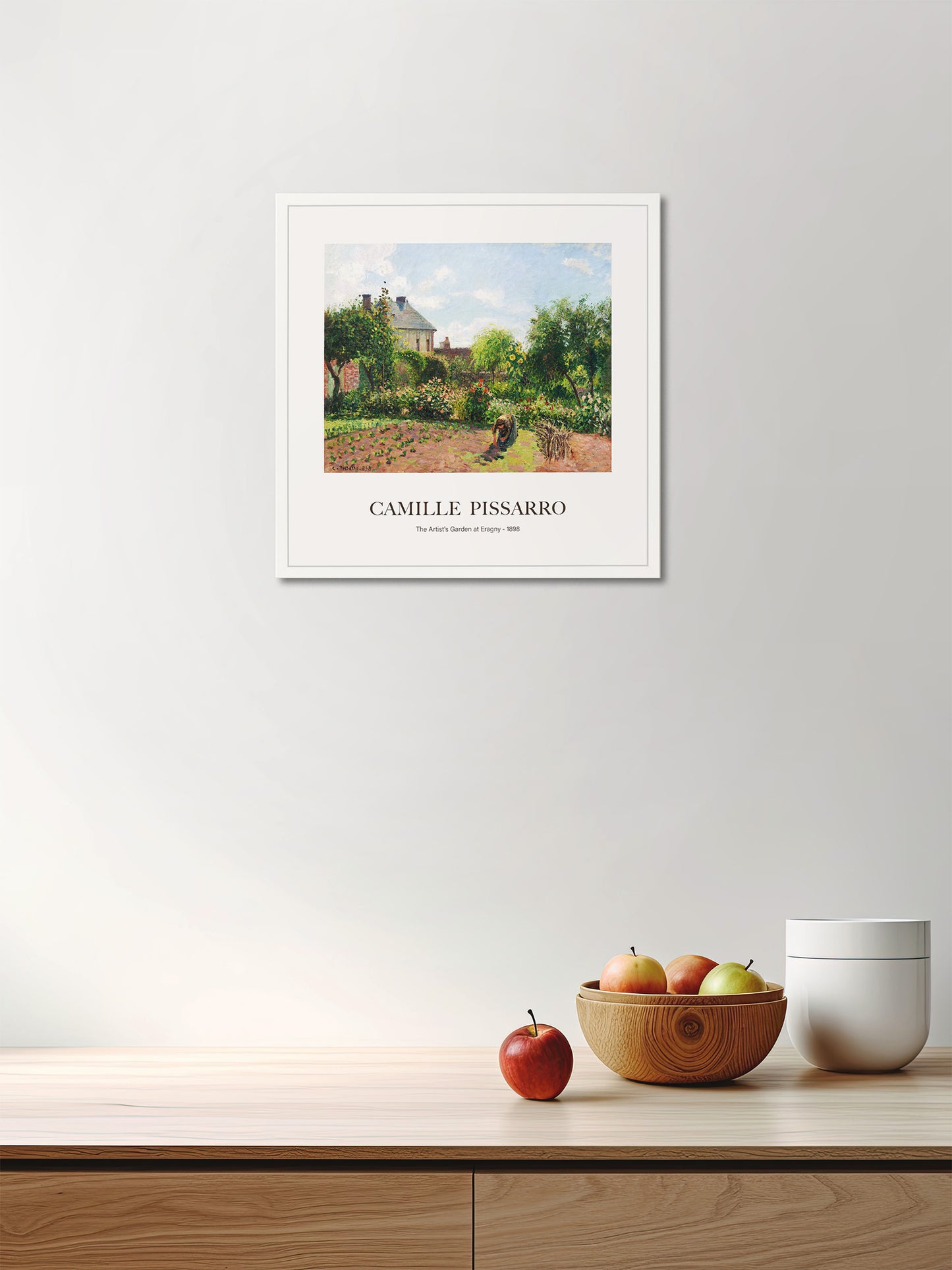 Sanatçının Bahçesi - Camille Pissarro