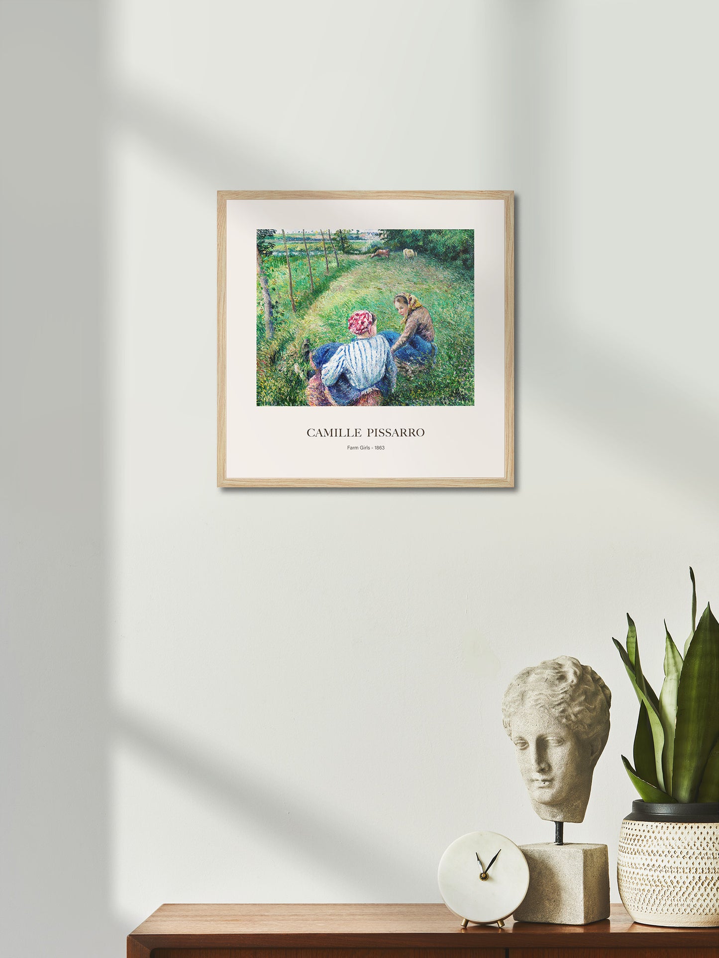 Köylü Kızları - Camille Pissarro