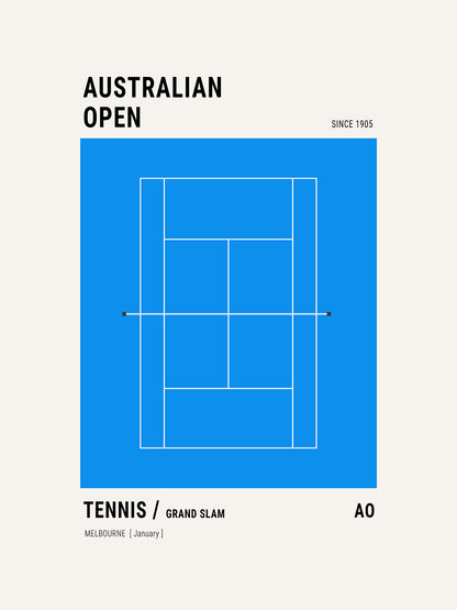 Tennis Australian Open - ARTKÖY STUDIO