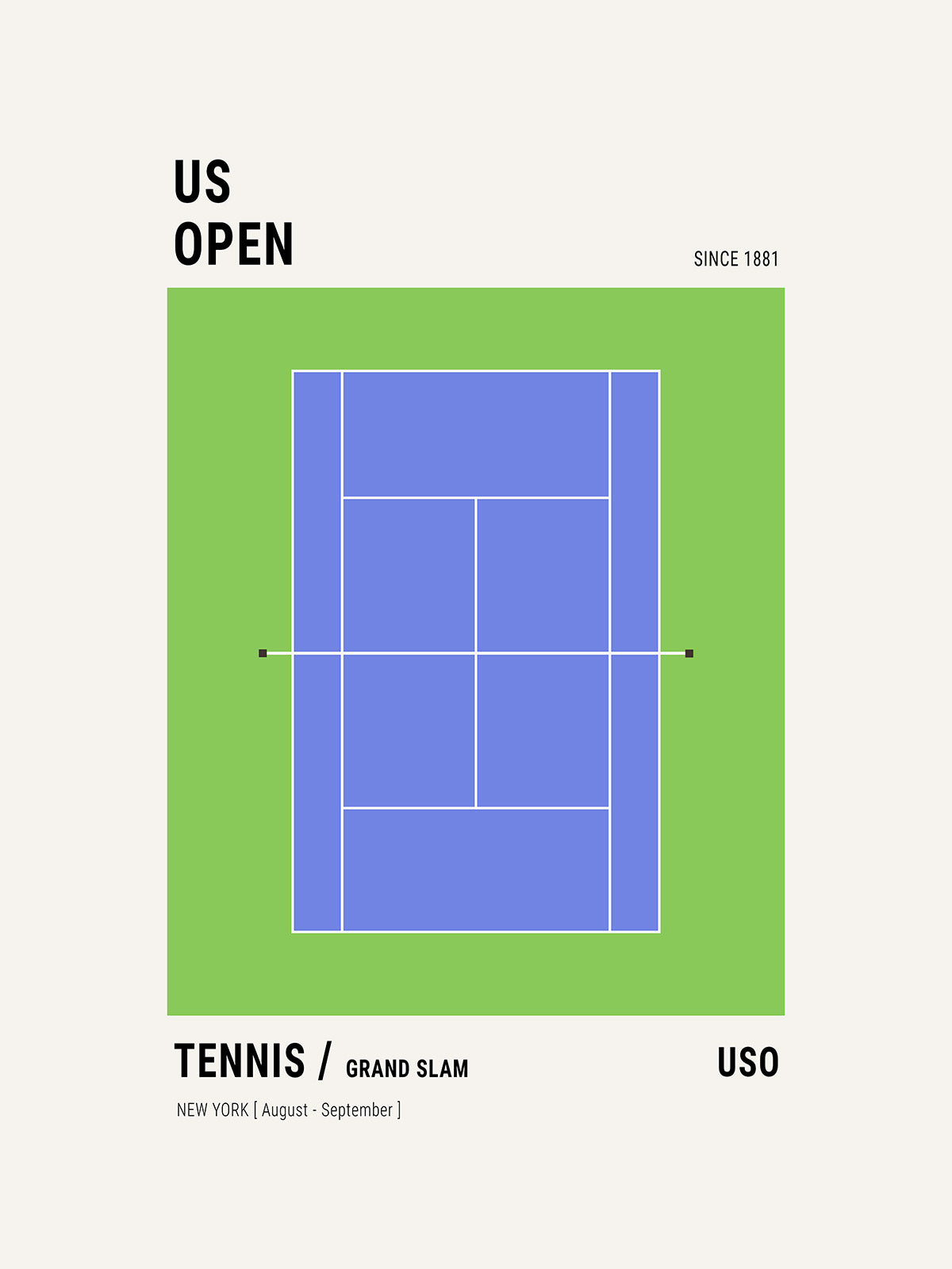 Tennis US Open - ARTKÖY STUDIO