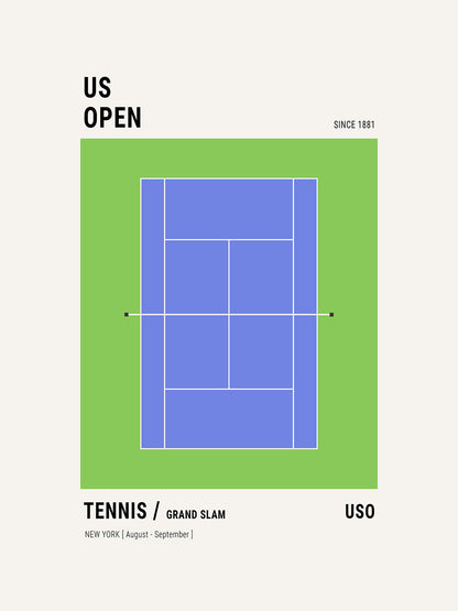 Tennis US Open - ARTKÖY STUDIO