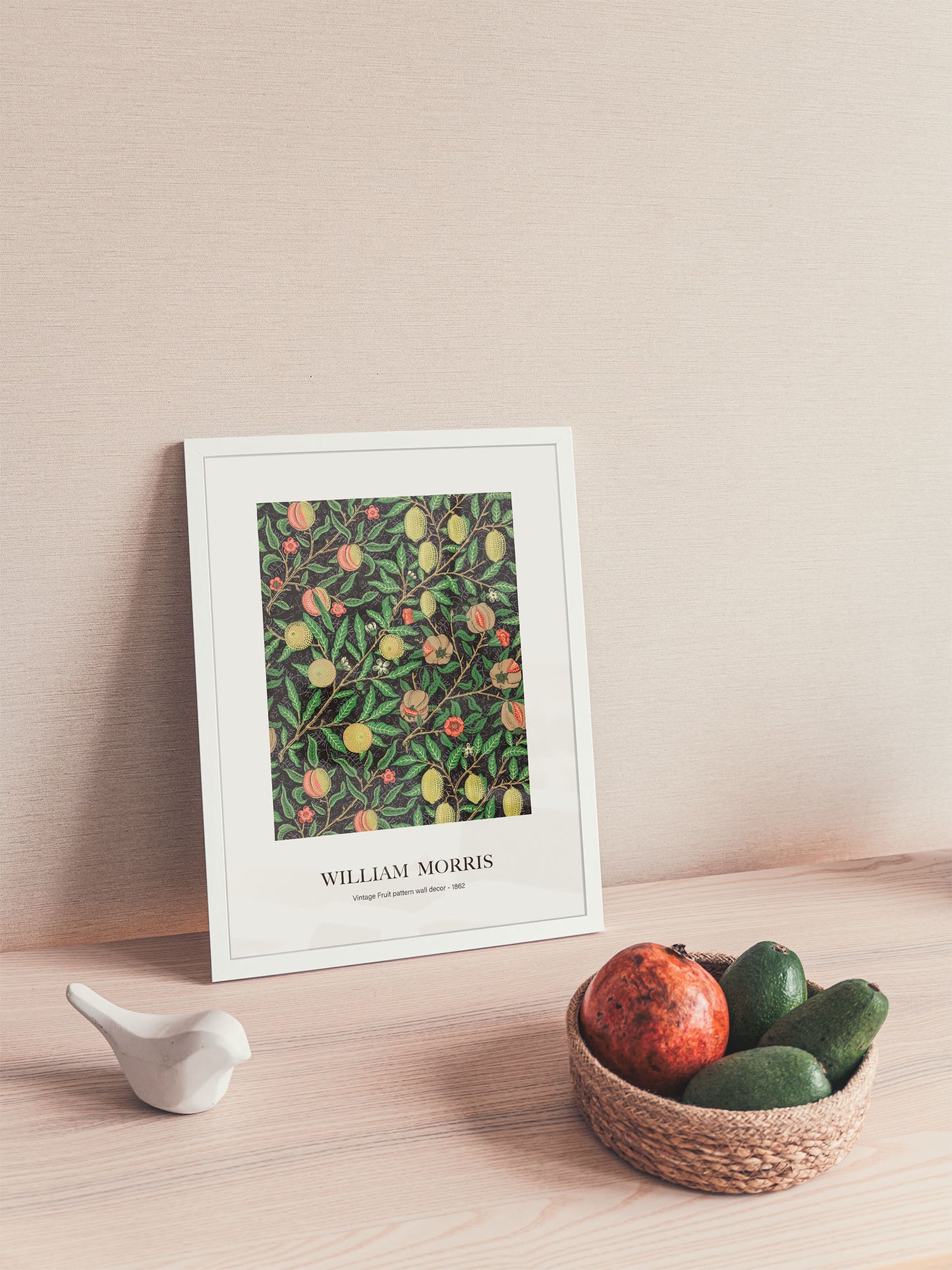 Meyve Deseni (Metinsiz) - William Morris