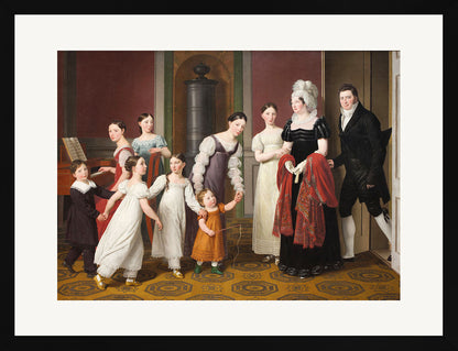 Nathanson Ailesi - Christoffer Wilhelm Eckersberg