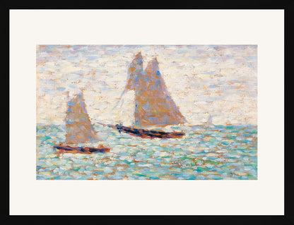 Yelkenli Tekneler - Georges Seurat