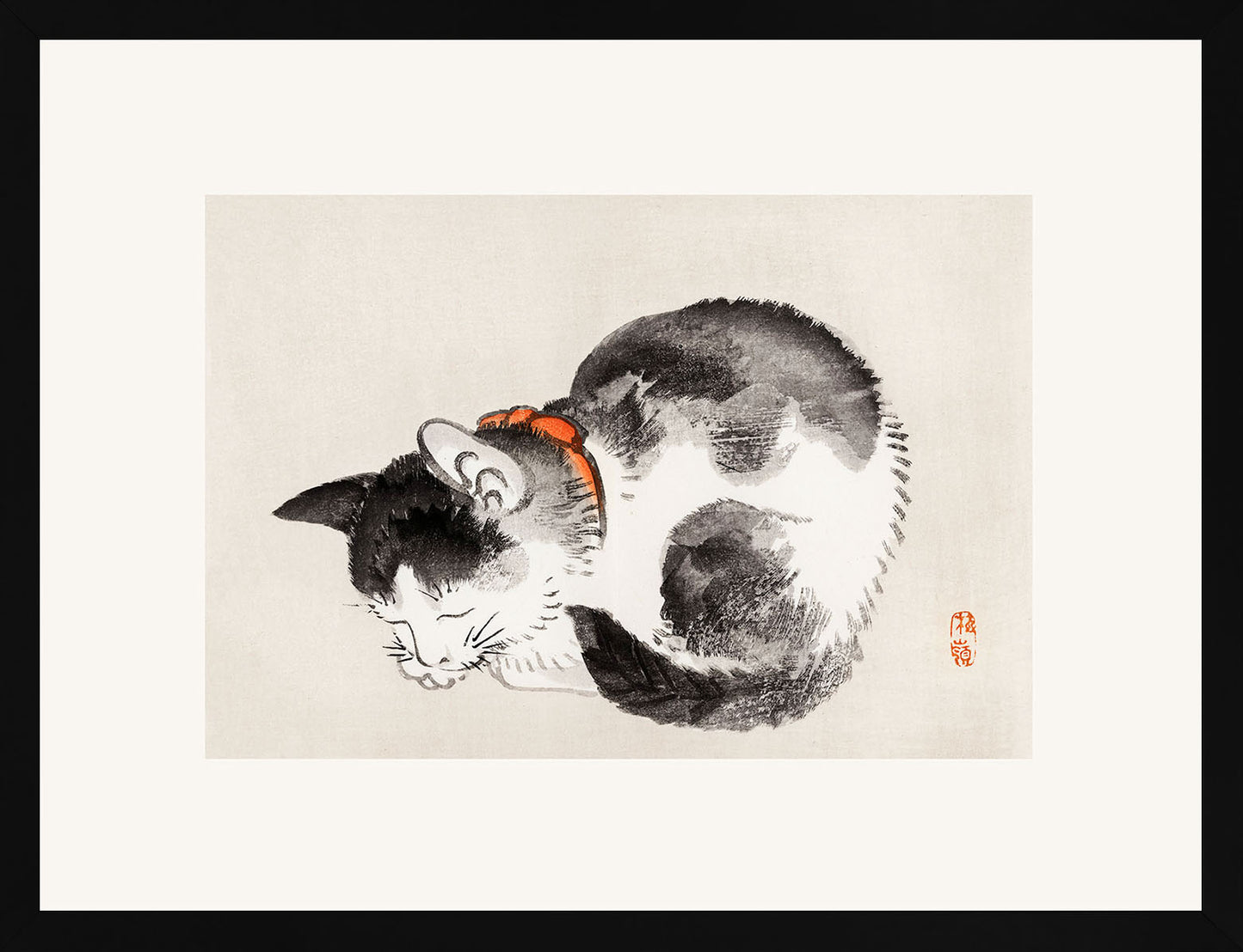 Uyuyan Kedi - Kono Bairei