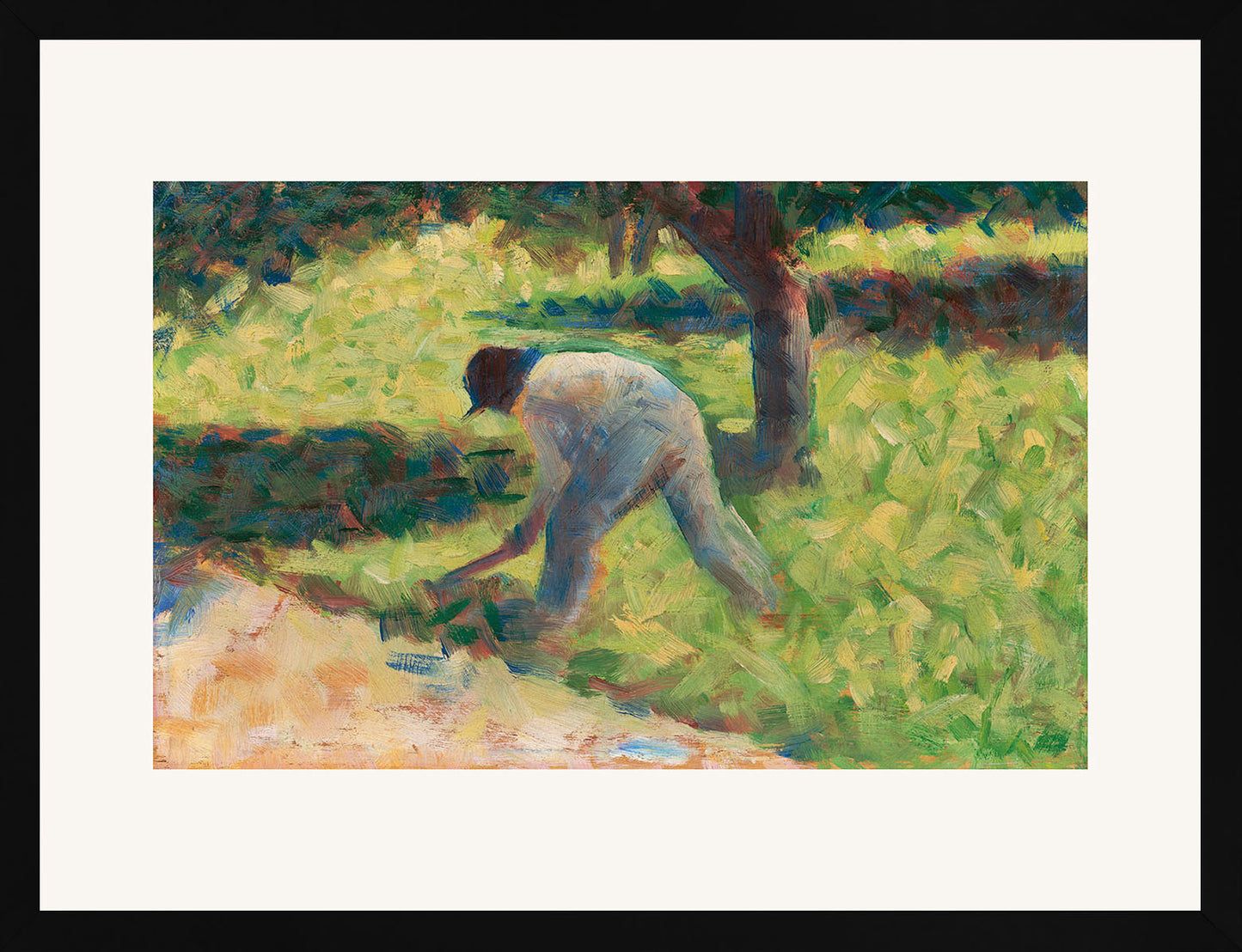 Çapalı Köylü - Georges Seurat
