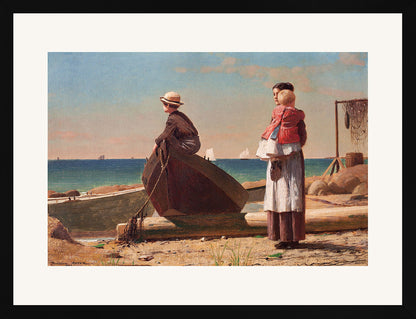 Babamı Beklerken - Winslow Homer