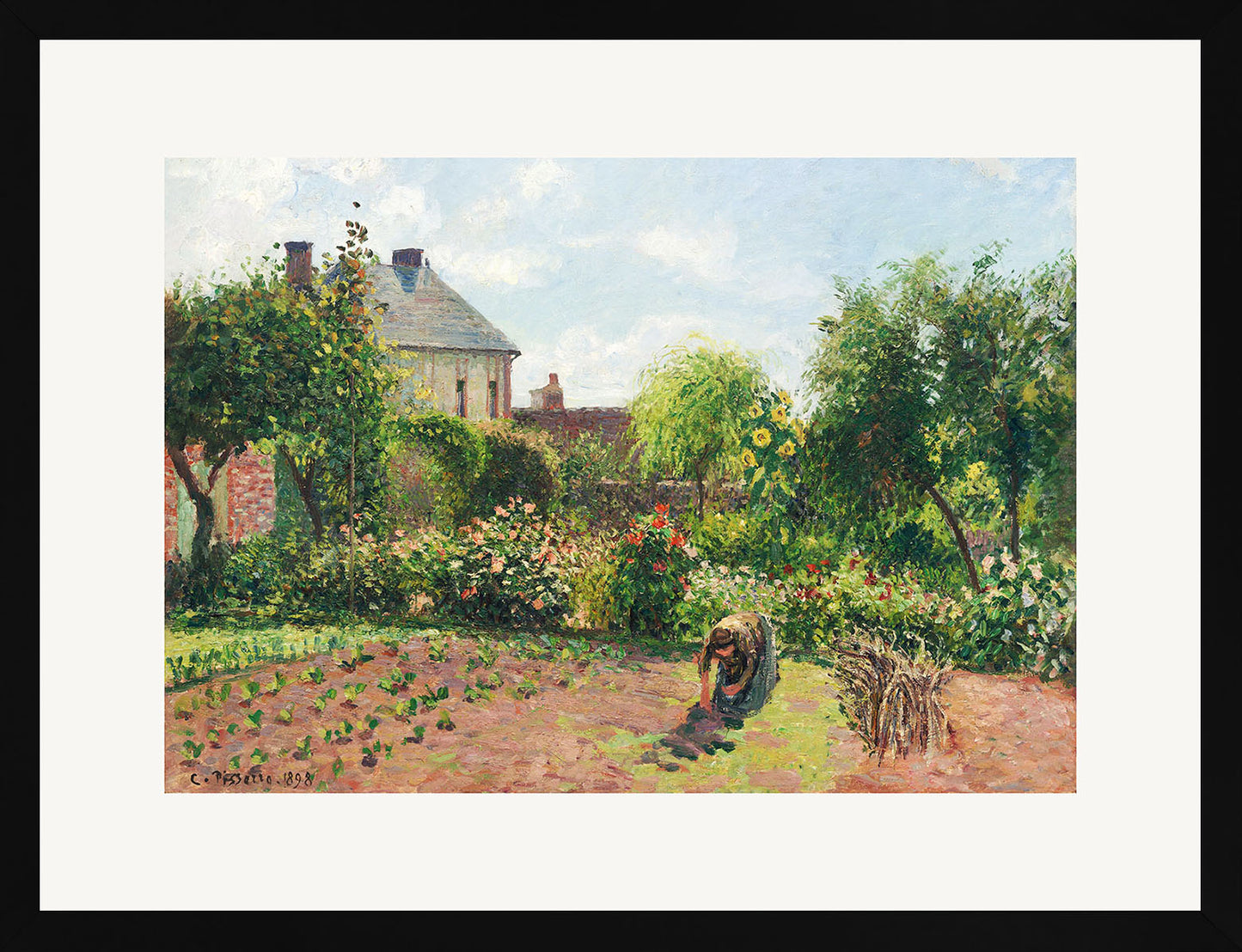 Sanatçının Bahçesi - Camille Pissarro