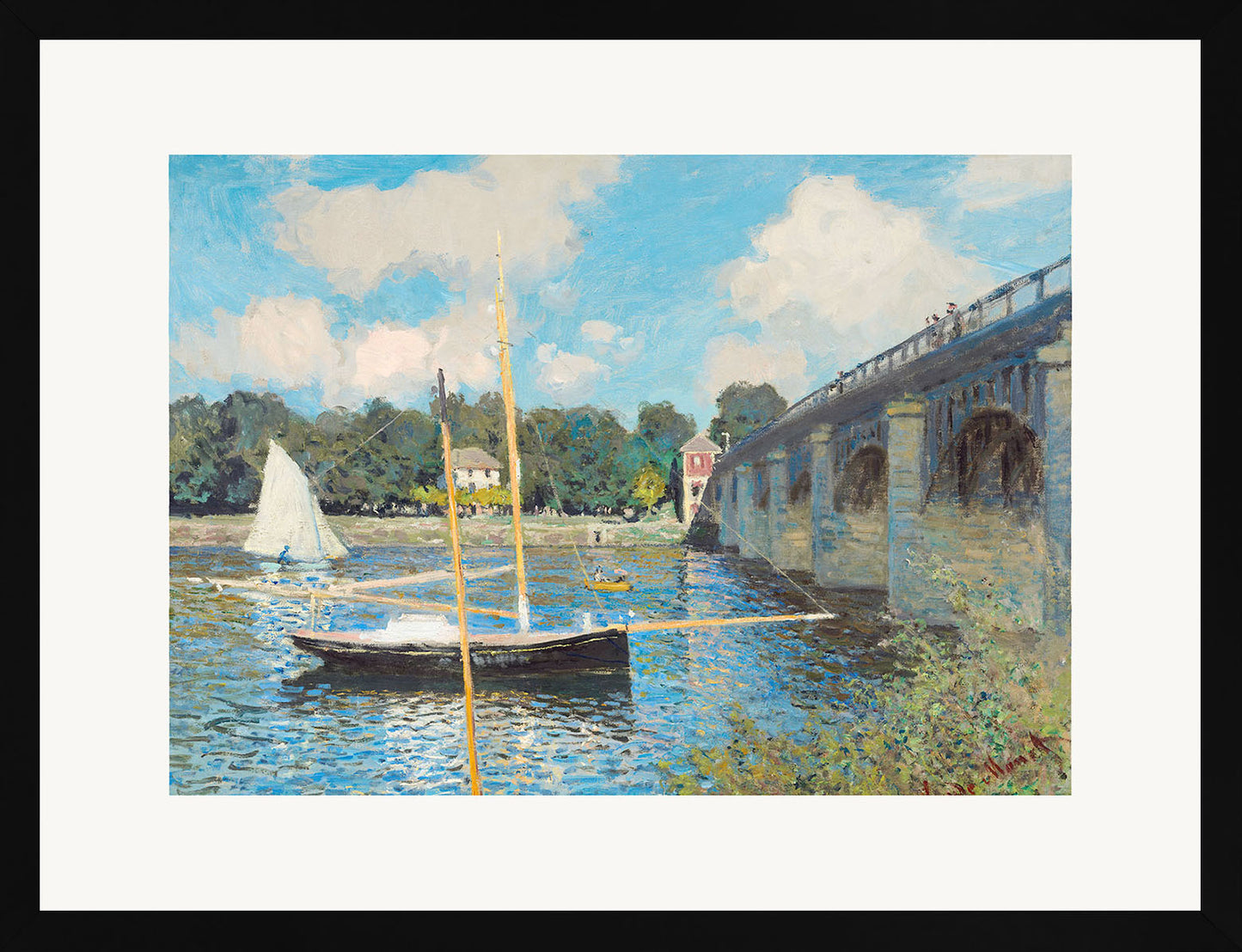 Argenteuil’de Köprü - Claude Monet