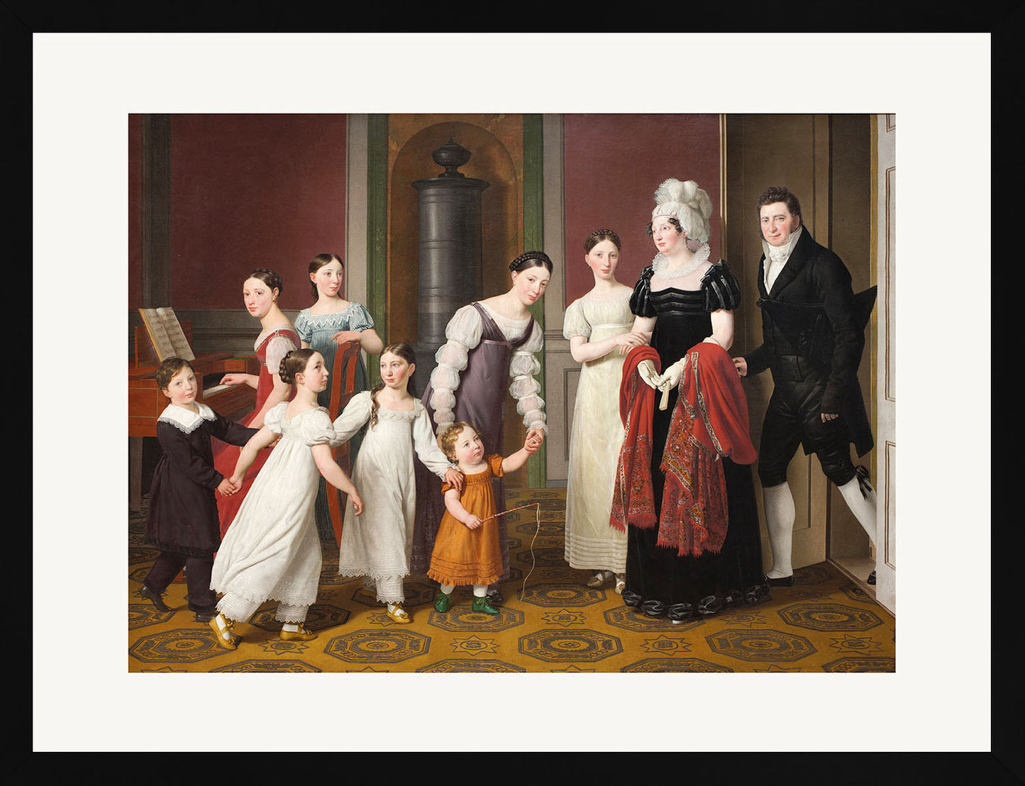 Nathanson Ailesi - Christoffer Wilhelm Eckersberg