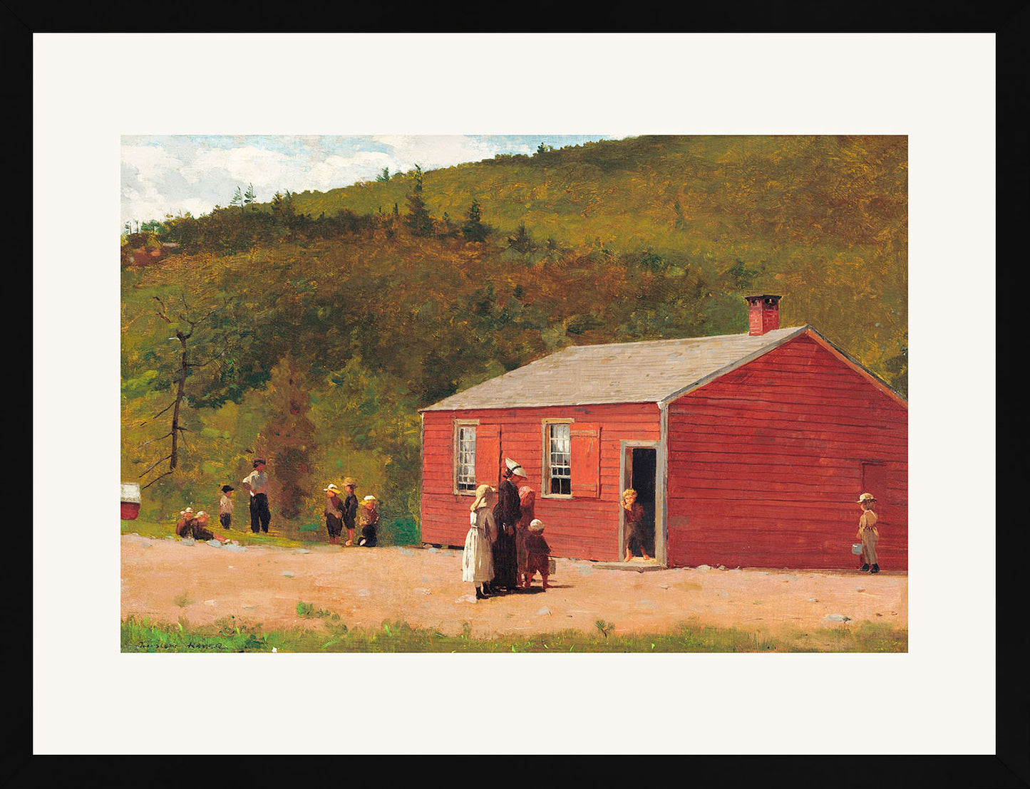 Okul Zamanı - Winslow Homer