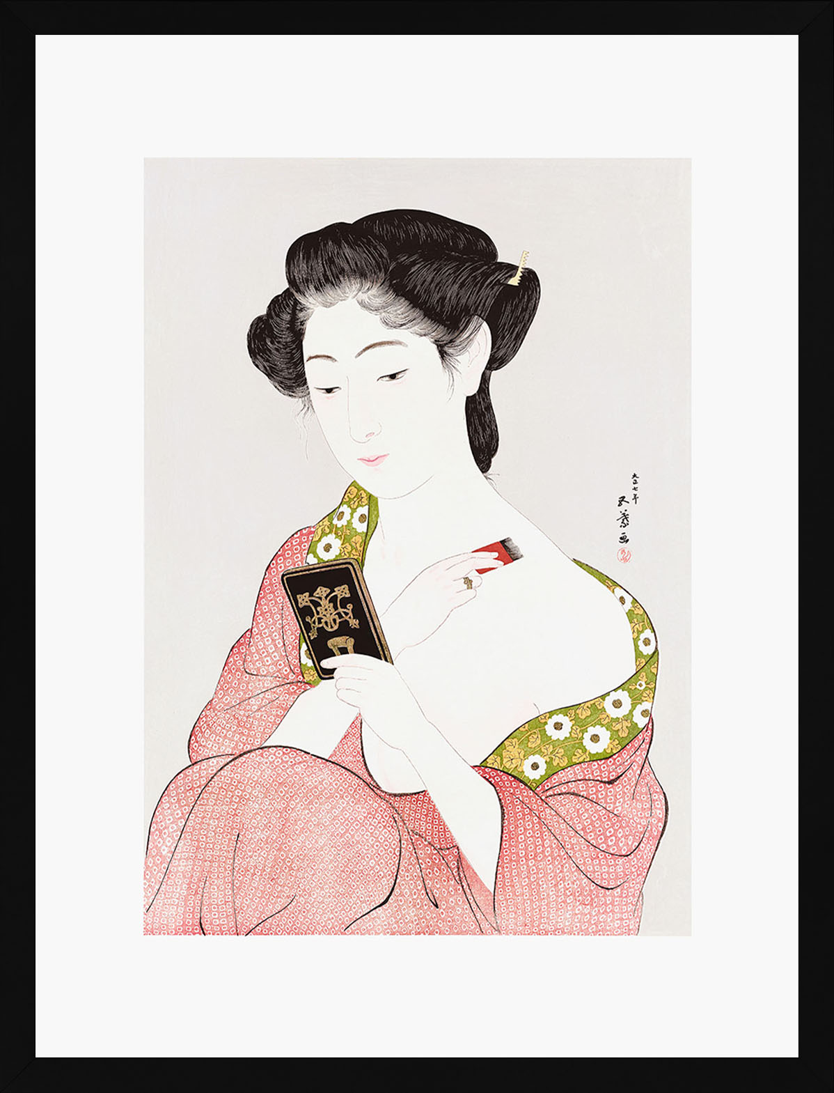Makyaj Yapan Japon Kadın - Goyo Hashiguchi