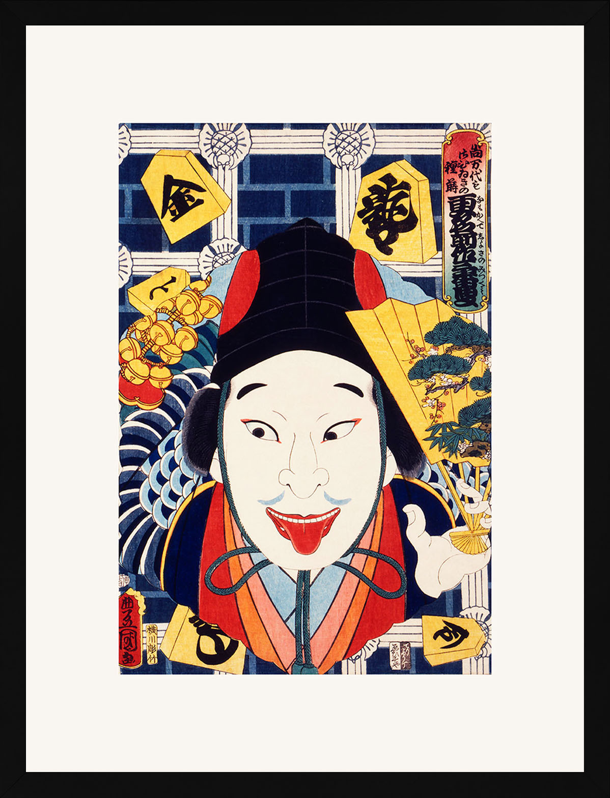 Aktör Portresi - Toyohara Kunichika