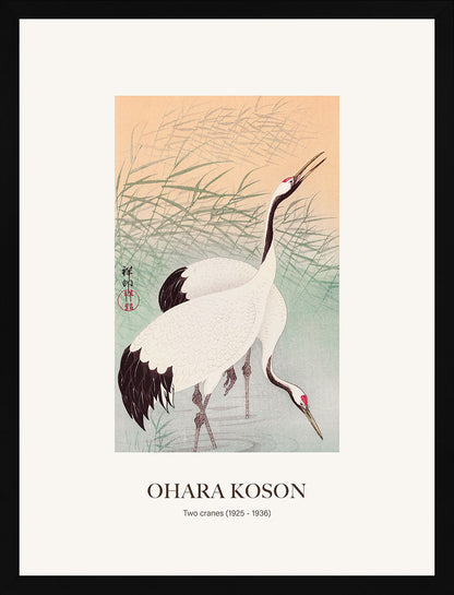 İki Turnagil - Ohara Koson